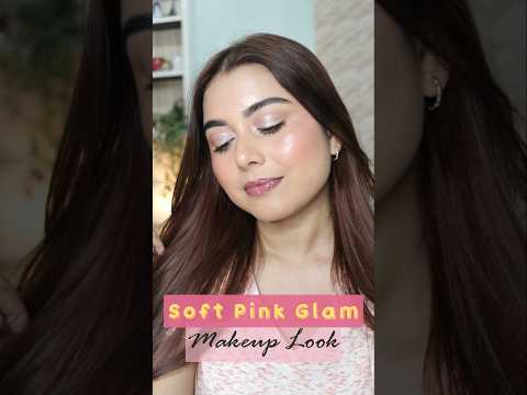 Soft Pink Glam Makeup Look✨