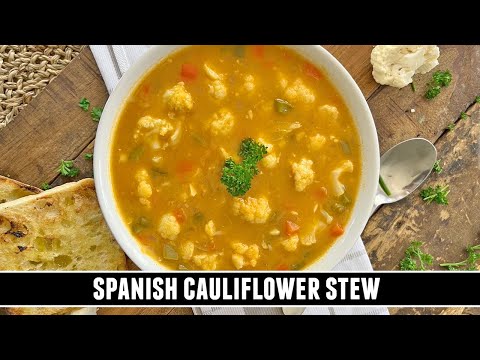 Spanish Cauliflower Stew | CLASSIC Recipe from Jaén Spain