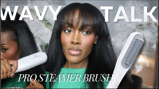 WavyTalk Steamer Brush | Is This For Coarse Hair??