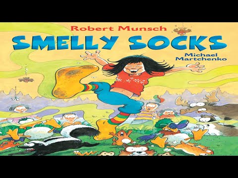 SMELLY SOCKS read by ROBERT MUNSCH