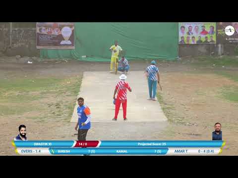 SSCC vs SWASTIK XI  (RAILWAY GROUND PREMIER LEAGUE 2024 - DOMBIVALI || RGPL 2024)