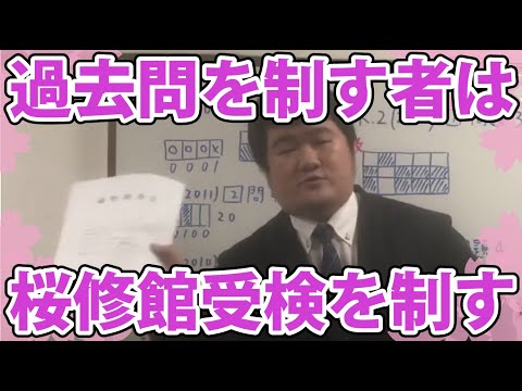 【適性検査対策】桜修館中等教育学校合格　「 過去問を制す者、受検を制す 」　　　桜修館受検対策セミナー