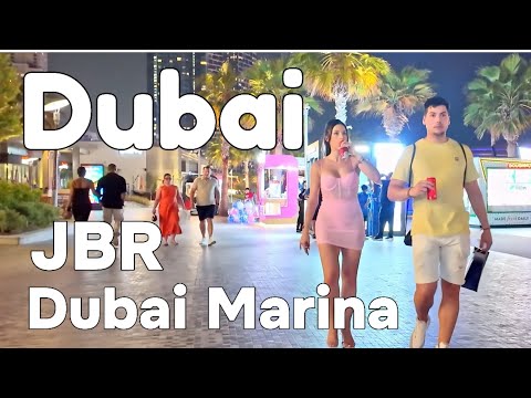 Dubai 🇦🇪 Amazing JBR Dubai Marina [4K] Walking Tour