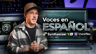 VOCES con IA en ESPAÑOL con Synthesizer V Studio + VOCOFLEX