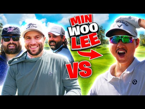 We Challenged Min Woo Lee To A Golf Match!