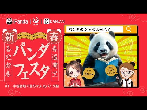 【新春パンダフェスタ ライブ配信やります!】