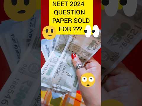 NEET PAPER LEAK EXPLAINED | NEET SCAM 2024 | NTA SCAM | #shorts