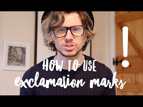 Exclamation Marks - Mr Thorne Does Grammar