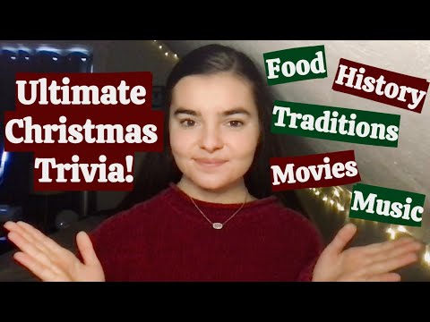 ASMR Whispering 150 Christmas Trivia Questions! | QUIZMAS Day 24