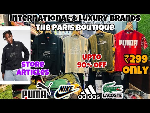 International & Luxury Brands 🔥 | Upto 90% Off | Tshirts,Zipper,Poloneck | Branded Clothes in Mumbai