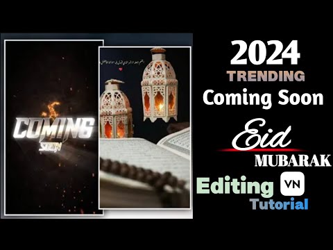 eid coming soon wala video kaise banaye | coming soon eid mubarak status 2024