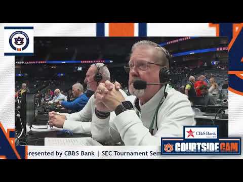 Men's Basketball SEC Tournament vs Mississippi State (Courtside Cam)