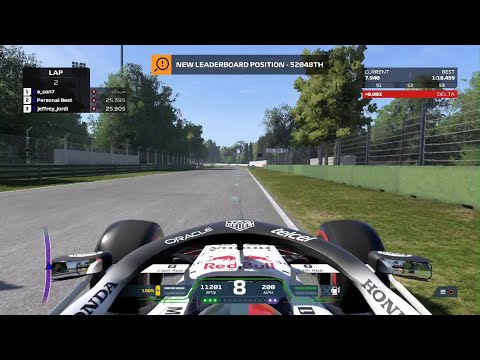 [F1 2021] Imola Hotlaps Gameplay - with Red Bull Racing special livery