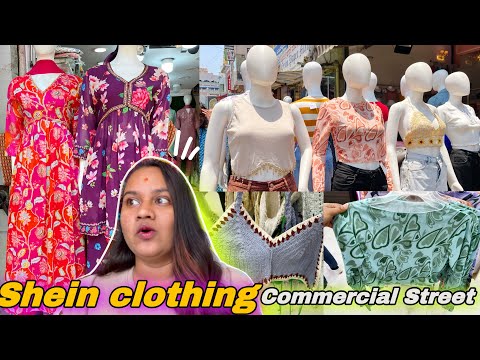 🔥Shein Clothes in Commercial Street🔥summer collection🤩||thekavivlogs