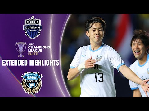 Buriram United vs. Kawasaki Frontale: Extended Highlights | AFC Champions League Elite | CBS Sports