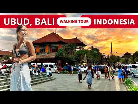 TRAVEL UBUD BALI TODAY 🇮🇩 Walking Tour 2024 4k Indonesia