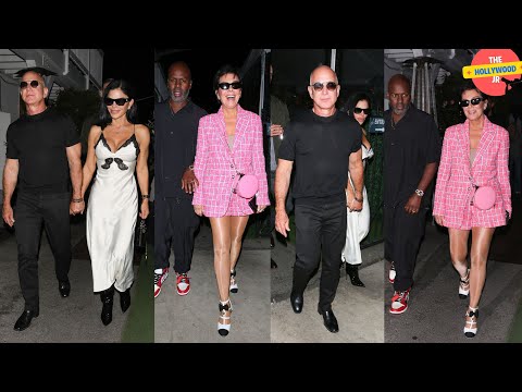 JEFF BEZOS & LAUREN SANCHEZ ENJOY DOUBLE DATE NIGHT WITH KRIS JENNER & COREY GAMBLE AT GIORGIO BALD!