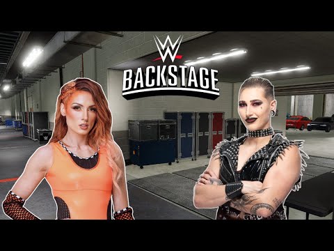 WWE Divas | Backstage Brawl | Rhea Ripley vs Becky Lynch