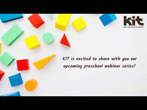 Preschool Webinar Series