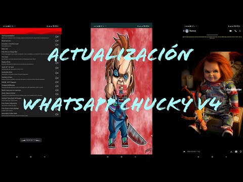 ACTUALIZACIÓN WHATSAPP CHUCKY V4 TOP (LINK EN LA DESCRIPCIÓN) SECUNDARIO 👹 con botón de dar atraso🏆