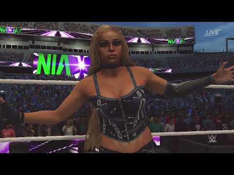 WWE 2K24 TIFFANY STRATTON VS. LIV MORGAN VS NIA JAX CHAMPIONS ONLY ELIMINATION NO HOLDS BARRED MATCH