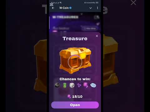 How to get free w-coin key  w treasure  #w-coinwithdrow