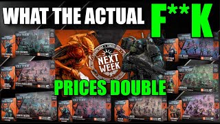 Games Workshop DOUBLES PRICES... Kill Team SCANDALOUS New Out of Control Priced Datacards Hivestorm