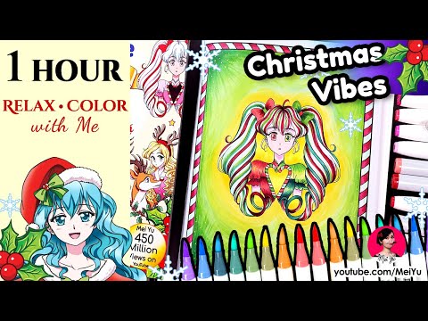 Anime Christmas Advent Calendar Coloring Real Time - NEW SUPER SALES | Mei Yu