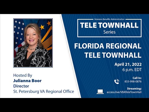 Florida Regional Tele Townhall – April 21, 2022