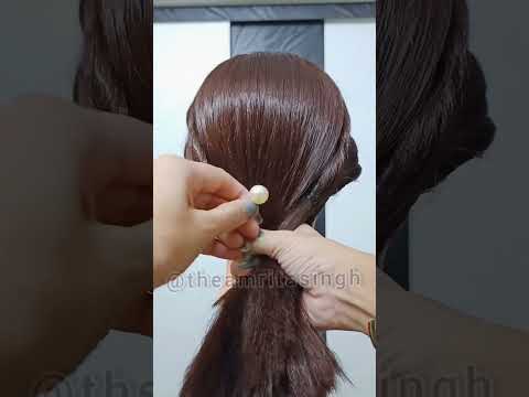 Cute bead hack for girls #hairstyles #hacks #shortvideo