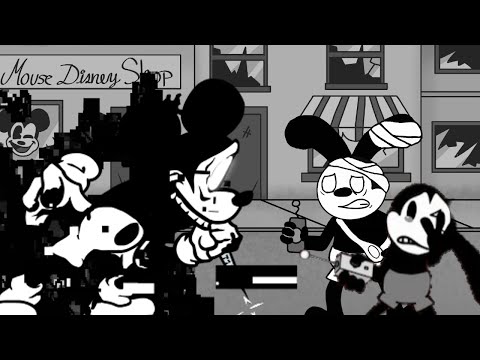 FNF VS Mickey Mouse & Oswald | Infected Toons