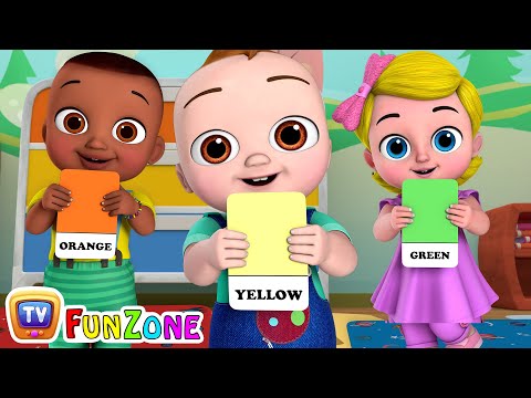 The Color Hop Song - ChuChu TV Funzone Nursery Rhymes & Toddler Videos