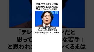 「平成ノブシコブシに憧れて似たコンビ名にしたが吉村に生意気な若手と思われてしまった」令和ロマンくるまに関する雑学　#お笑い　#芸人　#令和ロマン