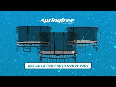 Tough Weather, Tougher Trampoline – See Springfree Withstand Extreme Conditions