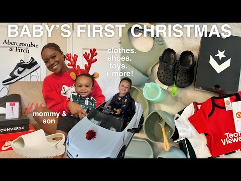 WHAT WE GOT FOR CHRISTMAS 2023! everything my baby got for his 1st Christmas!