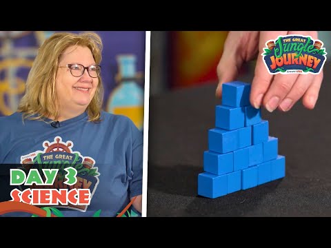 Tower of Babel Experiment! | The Great Jungle Journey VBS: Day 3 Science