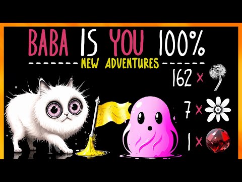 Baba Is You - New Adventures Levelpack - 100% Walkthrough  (No Commentary)