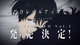 TVアニメ「俺だけレベルアップな件 Season 2 -Arise from the Shadow-」Blu-ray＆DVD発売決定｜2025.４.23 ON SALE