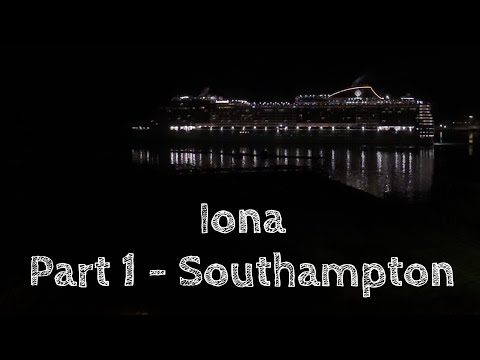 P&O Iona Cruise, Getting to Southampton