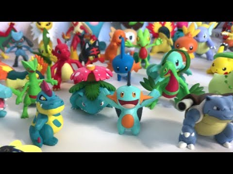 Pokemon Figures Jolteon Kyogre Pikachu Ash Grovyle Hawlucha Venusaur Mewtwo Decidueye Pokémon Toy