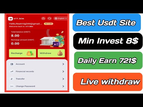 n11 kim  | usdt earning site | trx usdt mining app | Cloud Mining | usdt investment site 2024