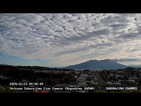 【絶景LIVE】桜島ライブカメラ（噴火・雲海・朝焼け・星空） live camera  volcano-Sakurajima ,Kagoshima,Japan