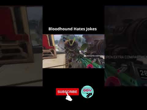 BLOODHOUND HATES JOKES | APEX LEGENDS | SUBSCRIBE TO CHANNEL FOR DAILY CONTENT #shorts #apexlegends