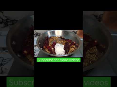 Homemade masala powder for Vangi Bath | Paradise Feast | #shorts #shortvideo #homemade