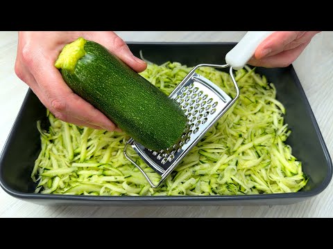 This zucchini recipe is so delicious I can make it almost every day! 🔝3 best recipes