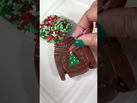 Chocolate 🍫 Holiday Ugly Sweaters #asmr #chocolate #target