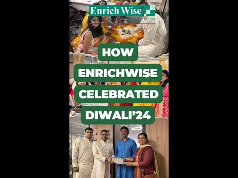 How Enrichwise Celebrated Diwali 2024 | Enrichwise