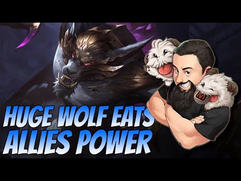 Huge 6 Cost Wolf Eats his own team?! | TFT Into the Arcane | Teamfight Tactics