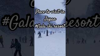 Gala ski resort 2024. #japan #japantravel #gala #galaskiresot #japanwinter #ski #snow #japantourism