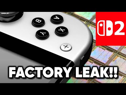 FIRST FACTORY LEAK for Nintendo Switch 2!!